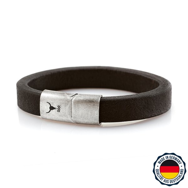 Isar-Rider Armband „Rider vintage schwarz“